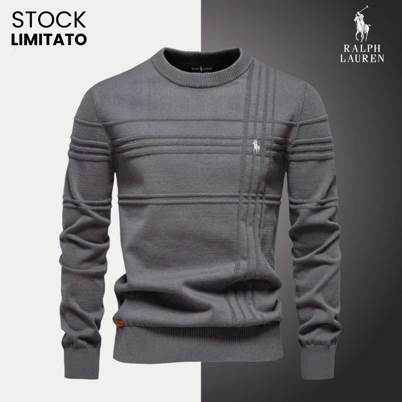 Maglione Testurizzato da Uomo | RL™ (LIQUIDAZIONE TOTALE)