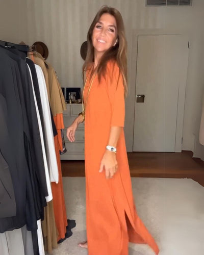 PAMELA | Abito Casual con Eleganza Senza Tempo e Comfort Fluttuante