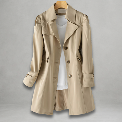 Daniela™ | Trench Coat Donna Leggero e Raffinato per la Mezza Stagione