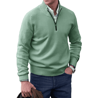 JERSEY | Maglione invernale zip confortevole ed elegante