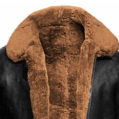 Jonas | Giacca in pelle elegante e calda